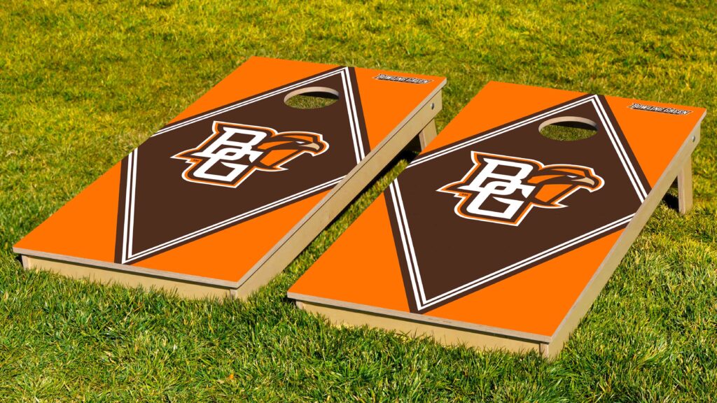 Bowling Green Striped Cornhole Boards