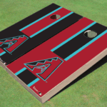 Photo of Arizona Diamondbacks Long Stripe Cornhole board