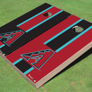Photo of Arizona Diamondbacks Long Stripe Cornhole board
