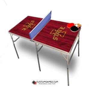 Iowa State University Portable Table Tennis Ping Pong