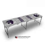 Kansas State University Beer Pong Table (White)