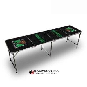 Marshall University Beer Pong Table (Black)