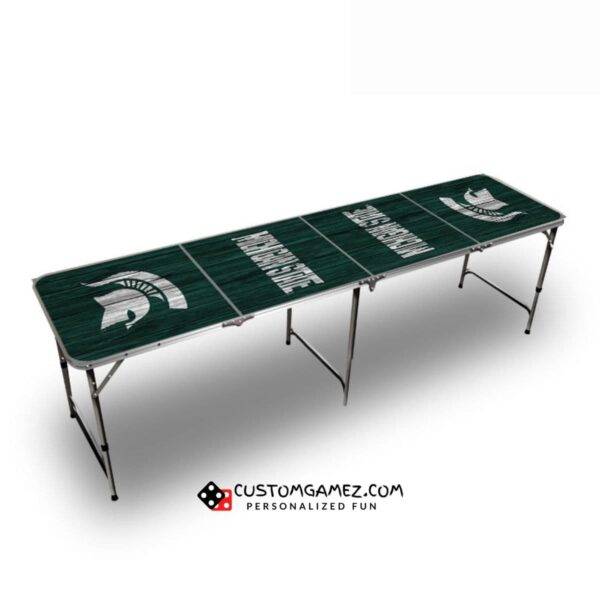 Michigan State University Beer Pong Table (Hunter Green)