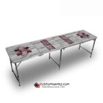 Mississippi State University Beer Pong Table (White)