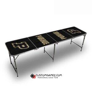 Purdue University Beer Pong Table (Black)