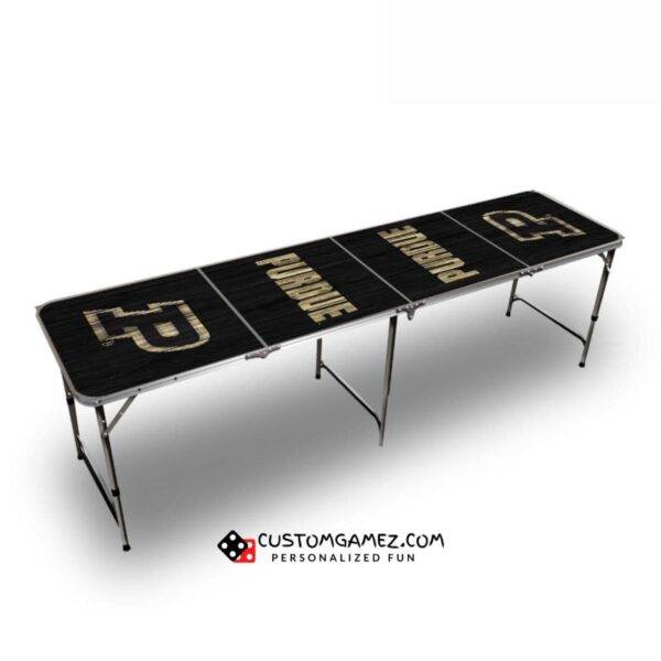 Purdue University Beer Pong Table (Black)