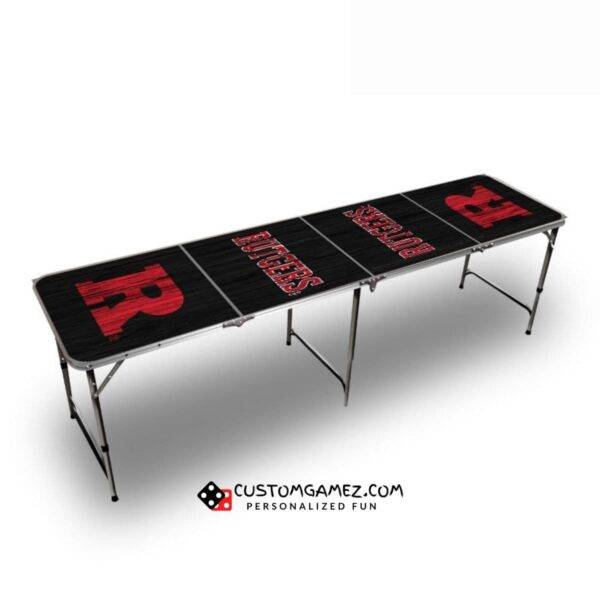 Rutgers University Beer Pong Table (Black)