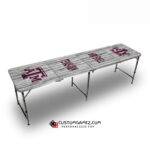 Texas A&M University Beer Pong Table (White)