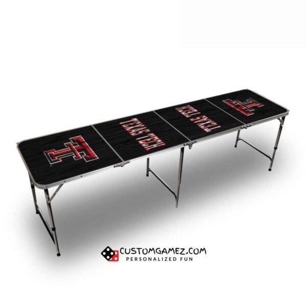 Texas Tech University Beer Pong Table (Black)