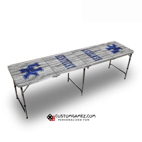 University of Kentucky Beer Pong Table (White)