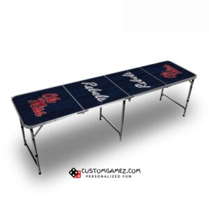 University of Mississippi Beer Pong Table (Navy)