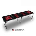 University of Nebraska Beer Pong Table (Black)