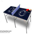 penn state nittany lions portable ping pong table