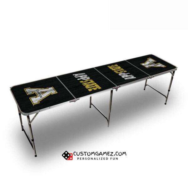 Appalachian State University Beer Pong Table (Black)