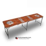 Clemson University Beer Pong Table (Orange)