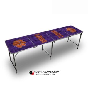 Clemson University Beer Pong Table (Purple)